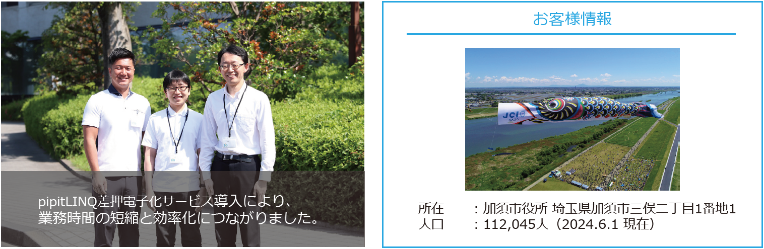 加須市様の導入事例